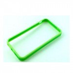 Wholesale iPhone 5 5S Bumper with Chrome Button  (Lime - Green)